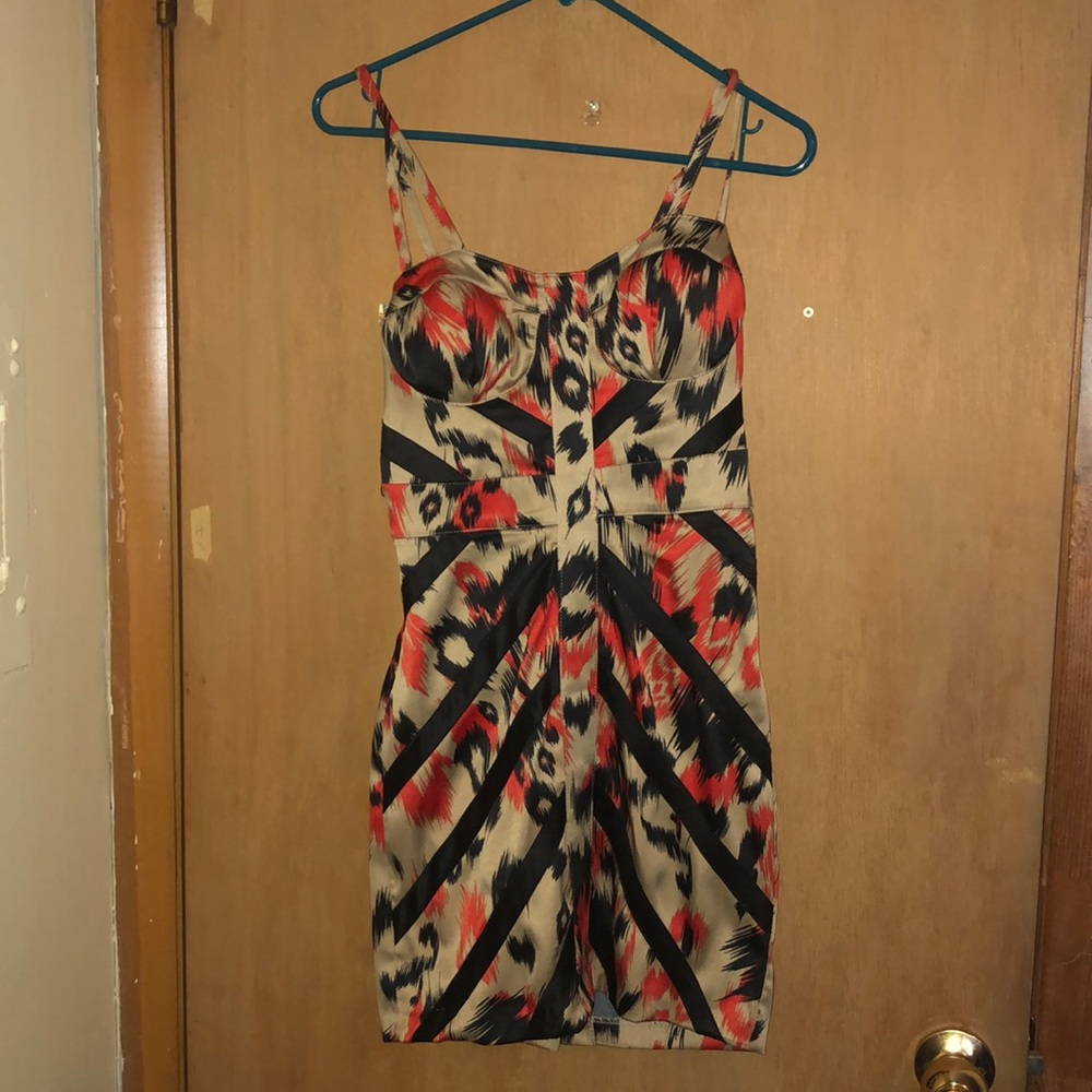 Animal print night out dress